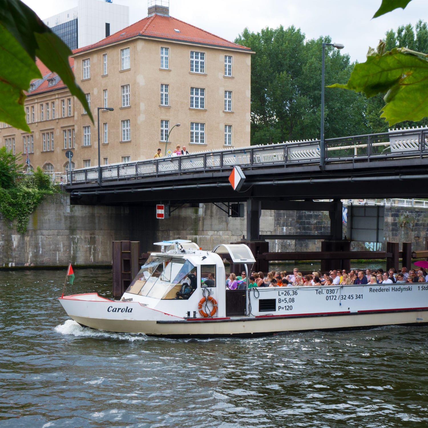 Anlegestelle Charlottenburg - 3,5h Brückenfahrt