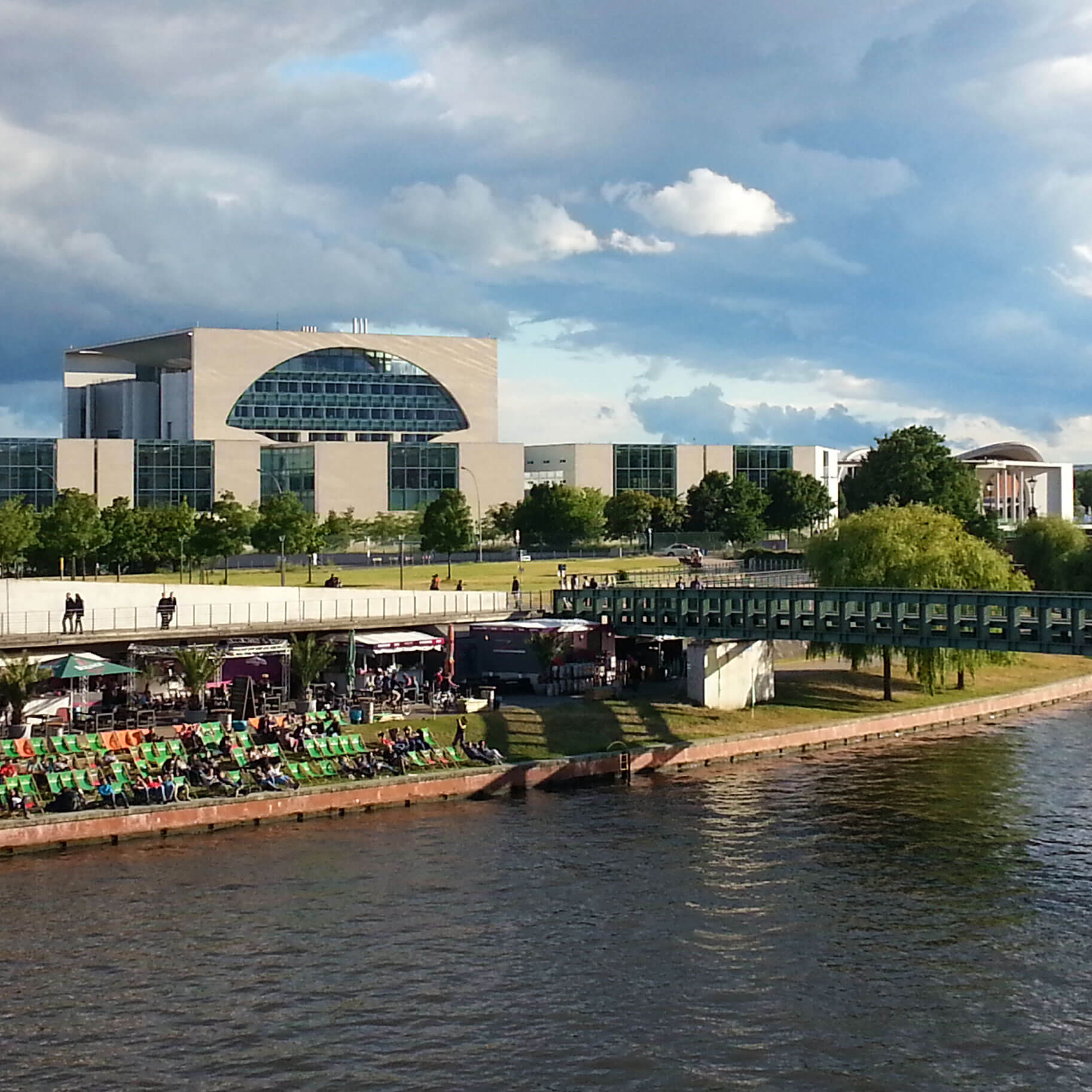 Brückenfahrt Berlin - Regierungsviertel