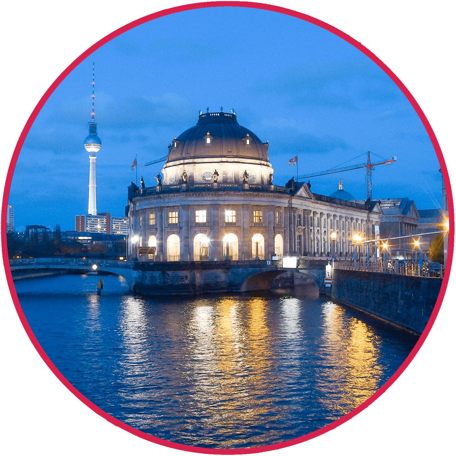 Berlin Boat Tour Night - Bodemuseum - Tv Tower Berlin Boat Tour Night - Bodemuseum - Tv Tower