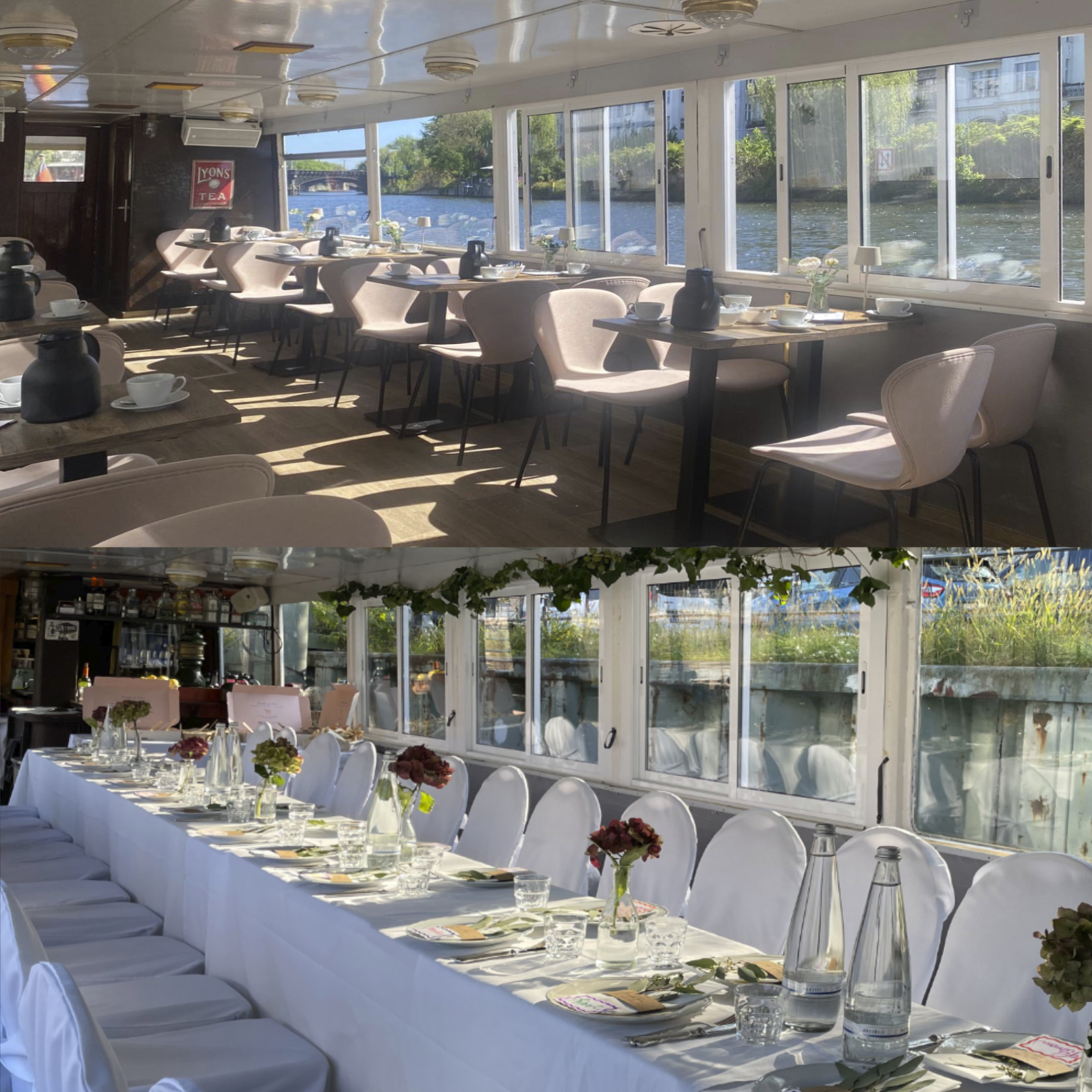 Salon der MS Saga